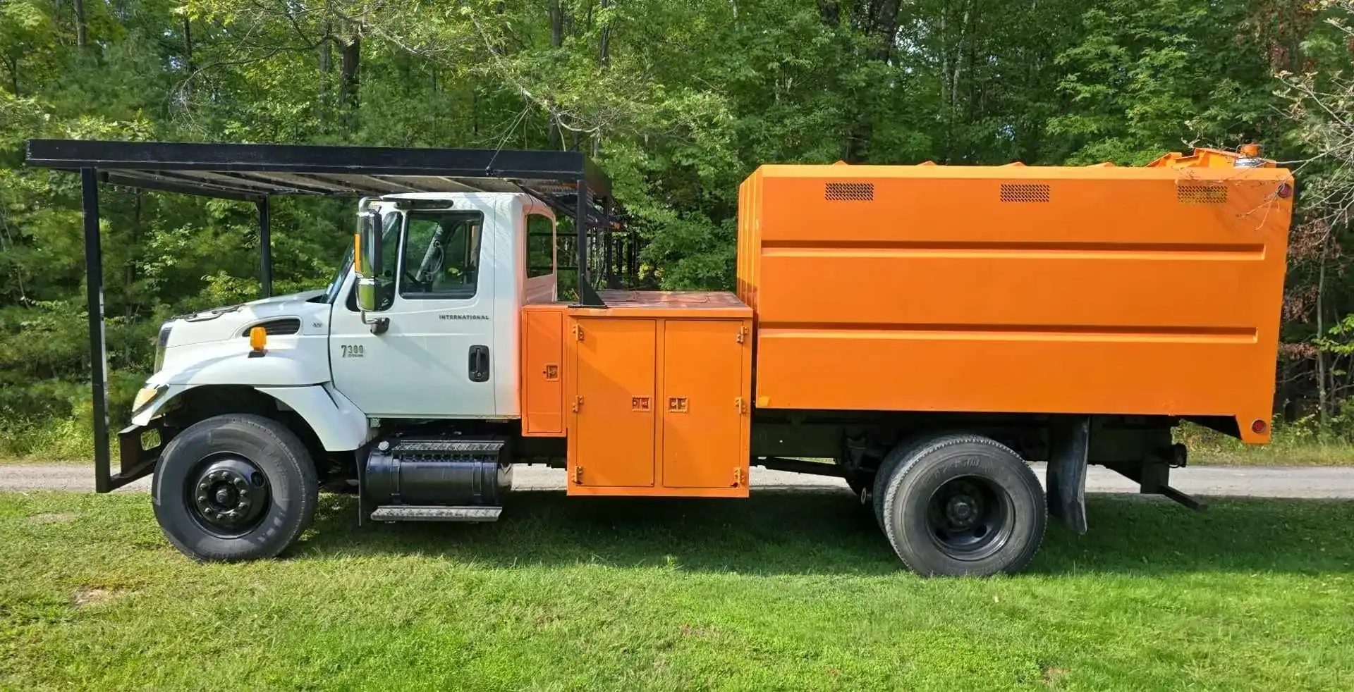 Duffy's Outdoor Services truck and equipment